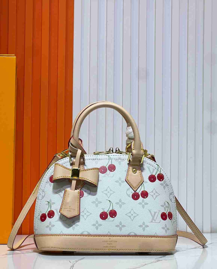 LV Top Handle Crossbody Bag