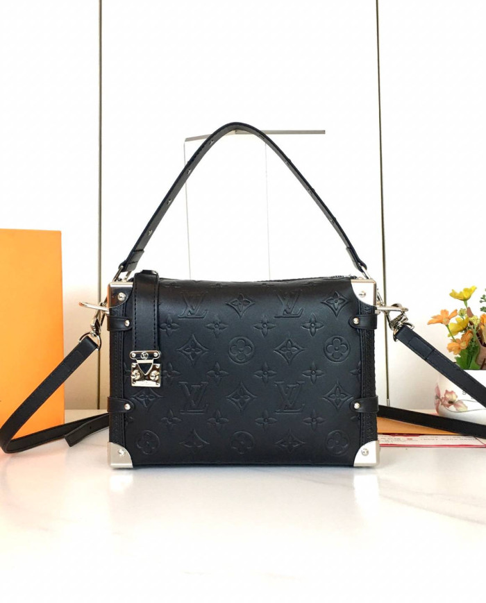 LV Embossed Crossbody Bag