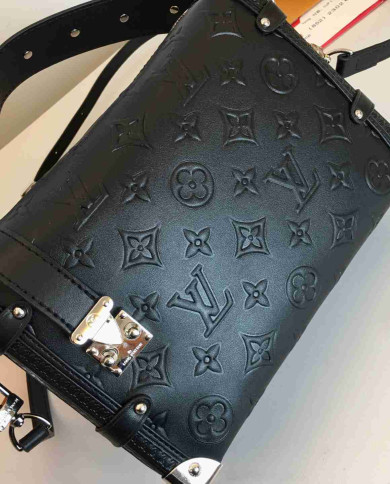 LV Embossed Crossbody Bag