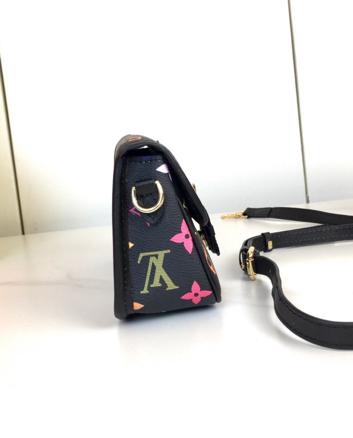 LV Printed Crossbody Bag