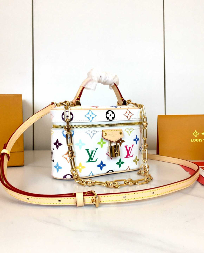 LV Top Handle Crossbody Bag