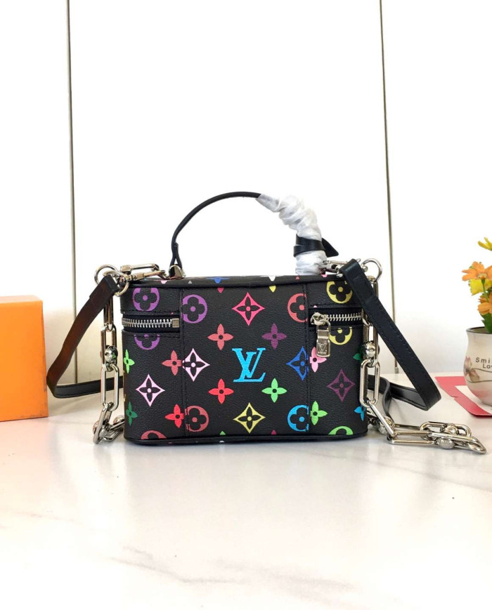 LV Top Handle Crossbody Bag