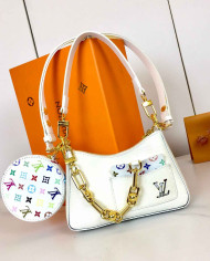 LV Chain Shoulder Bag with Coin Purse