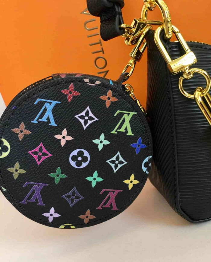LV Chain Shoulder Bag with Coin Purse