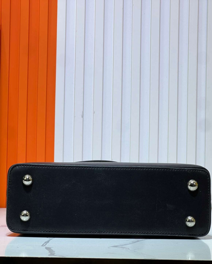 LV Printed Top Handle Bag