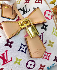 LV Printed Top Handle Crossbody Bag