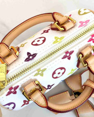 LV Printed Top Handle Crossbody Bag