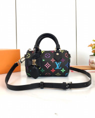LV Printed Top Handle Crossbody Bag