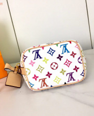 LV Printed Bucket Bag with Coin Purse