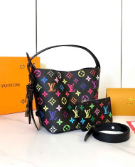 LV Printed Bucket Bag with Coin Purse