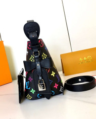 LV Printed Bucket Bag with Coin Purse