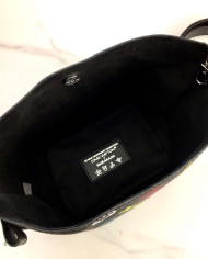 LV Printed Bucket Bag with Coin Purse