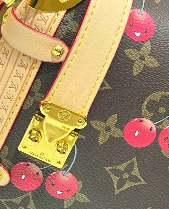 LV Cherry Print Crossbody Bag