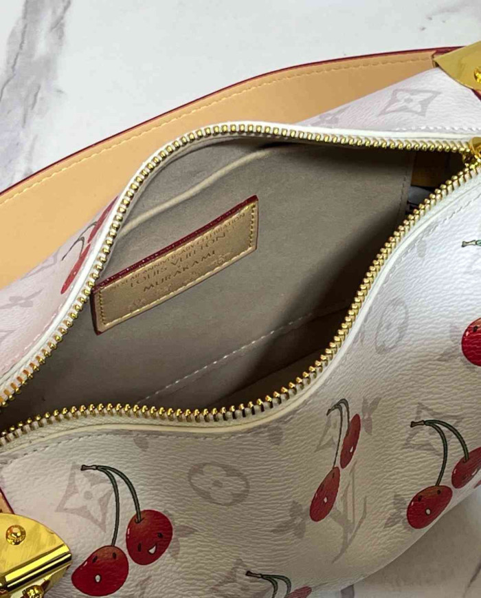 LV Cherry Print Crossbody Bag