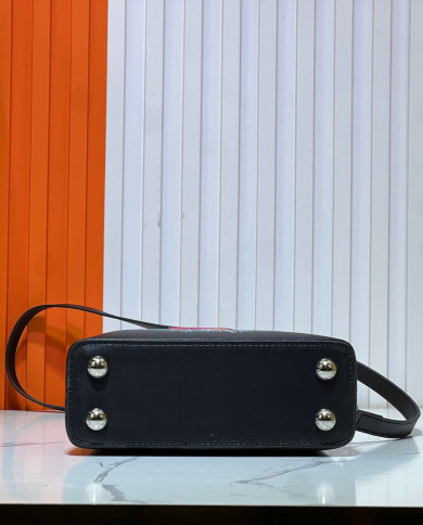 LV Printed Top-Handle Bag