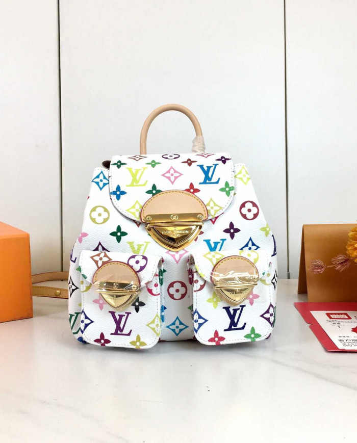 LV Printed Fashion Backpack