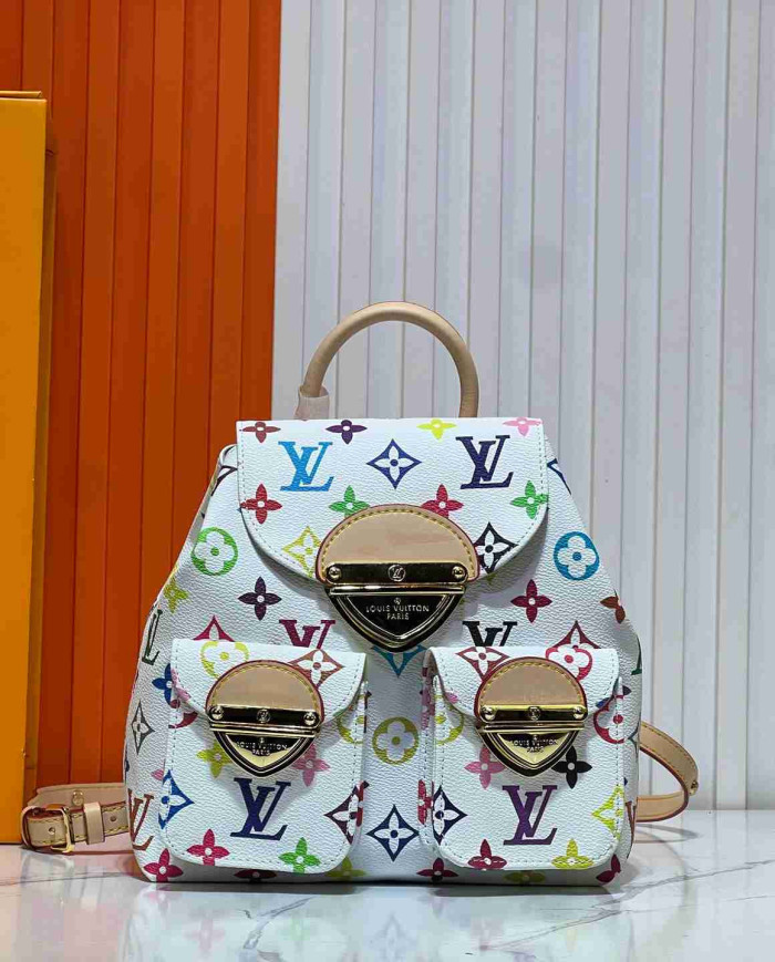 LV Printed Fashion Backpack