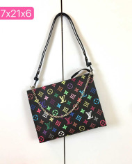 LV Printed Shoulder Bag