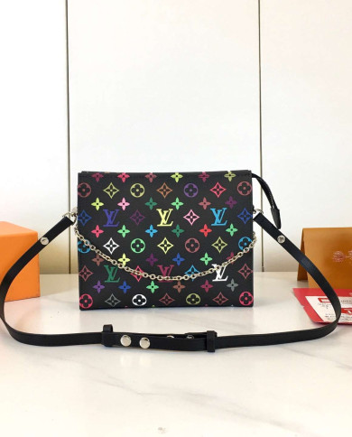 LV Printed Shoulder Bag