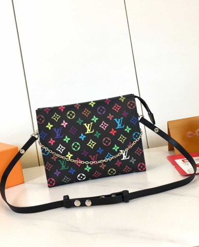 LV Printed Shoulder Bag