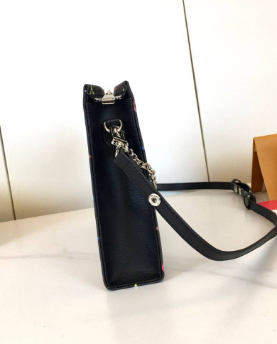 LV Printed Shoulder Bag