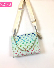 LV Printed Shoulder Bag