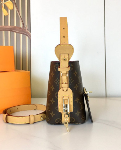 LV Monogram Bucket Bag with Coin Purse