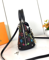 LV Printed Top Handle Crossbody Bag