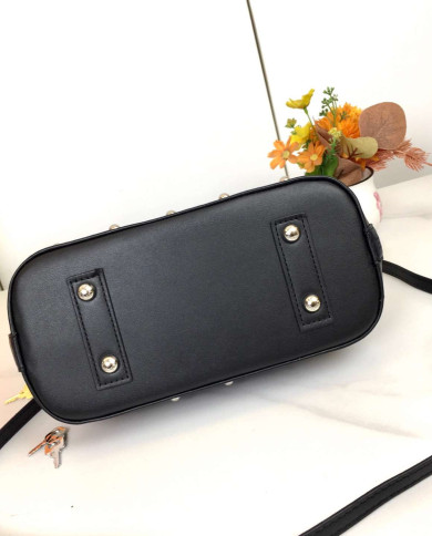 LV Printed Top Handle Crossbody Bag