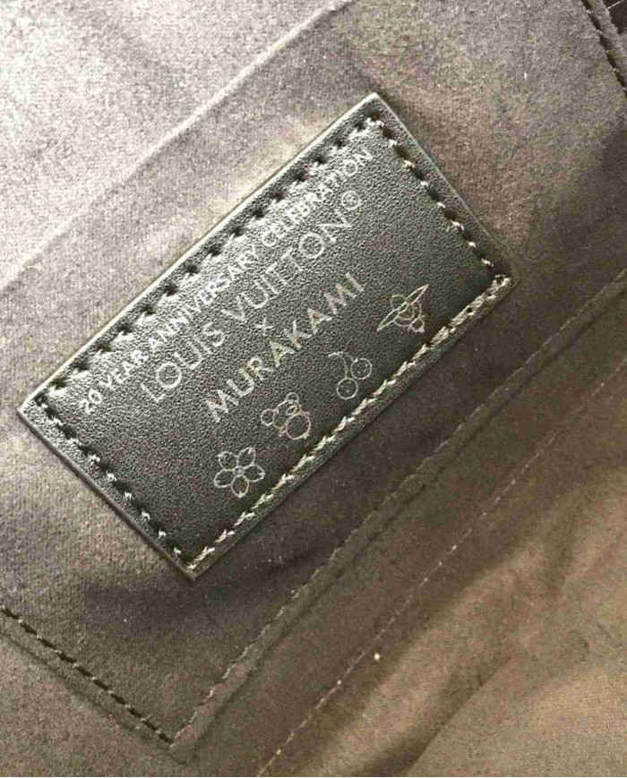 LV Printed Top Handle Crossbody Bag