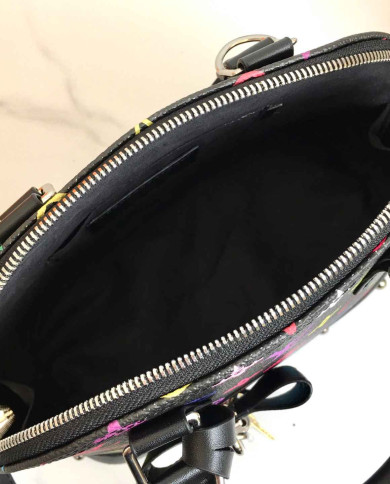 LV Printed Top Handle Crossbody Bag