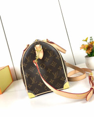LV Monogram Top Handle Crossbody Bag