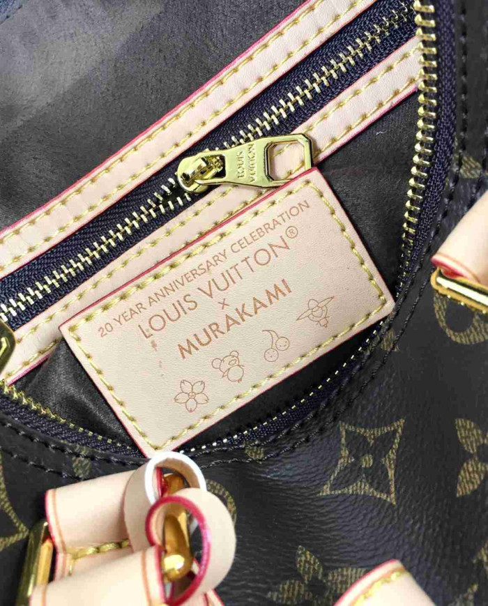 LV Monogram Top Handle Crossbody Bag