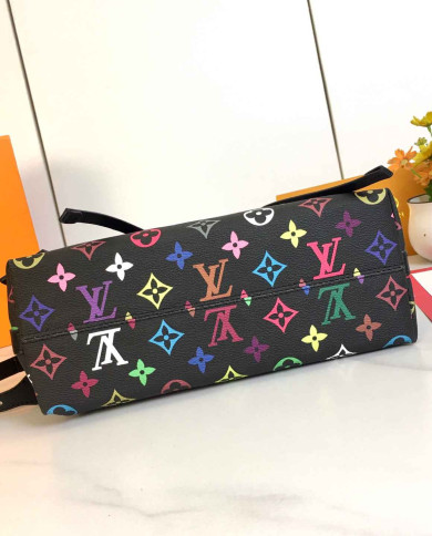 LV Printed Shoulder Bag with Chain