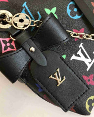 LV Printed Shoulder Bag with Chain