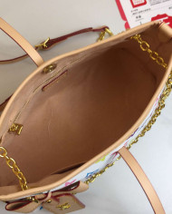 LV Printed Shoulder Bag with Chain