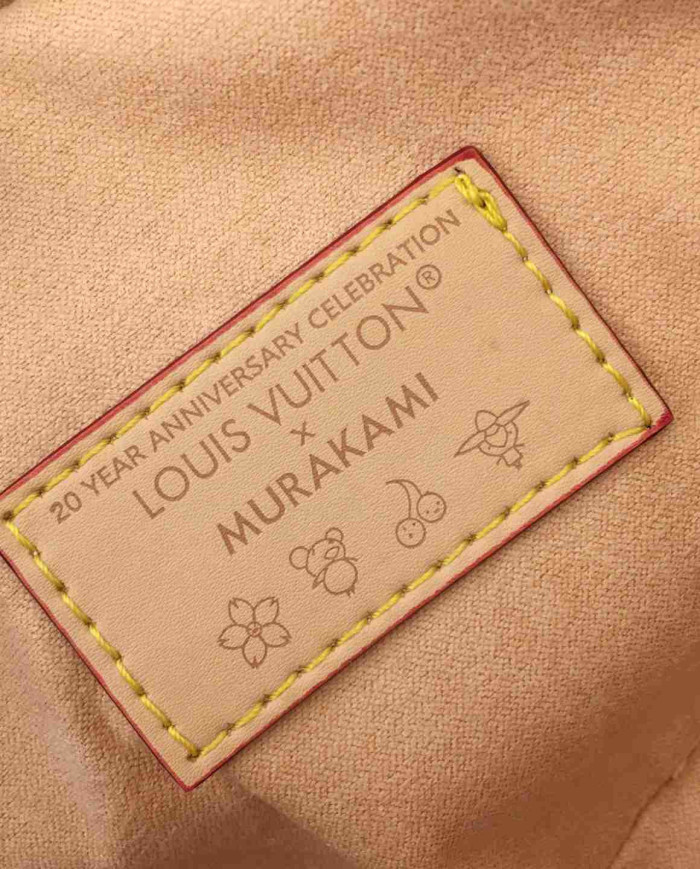 LV Printed Top Handle Crossbody Bag