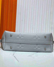 LV Embossed Shoulder Bag with Pouch