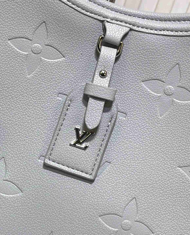 LV Embossed Shoulder Bag with Pouch