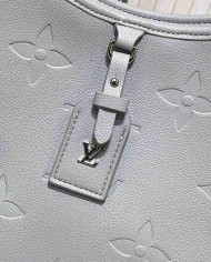 LV Embossed Shoulder Bag with Pouch