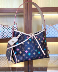 LV Monogram Shoulder Bag with Pouch