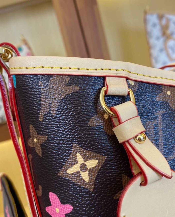 LV Monogram Shoulder Bag with Pouch