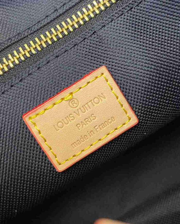 LV Monogram Shoulder Bag with Pouch