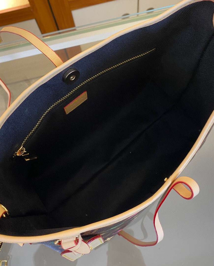 LV Monogram Shoulder Bag with Pouch