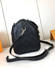 LV Embossed Top Handle Crossbody Bag