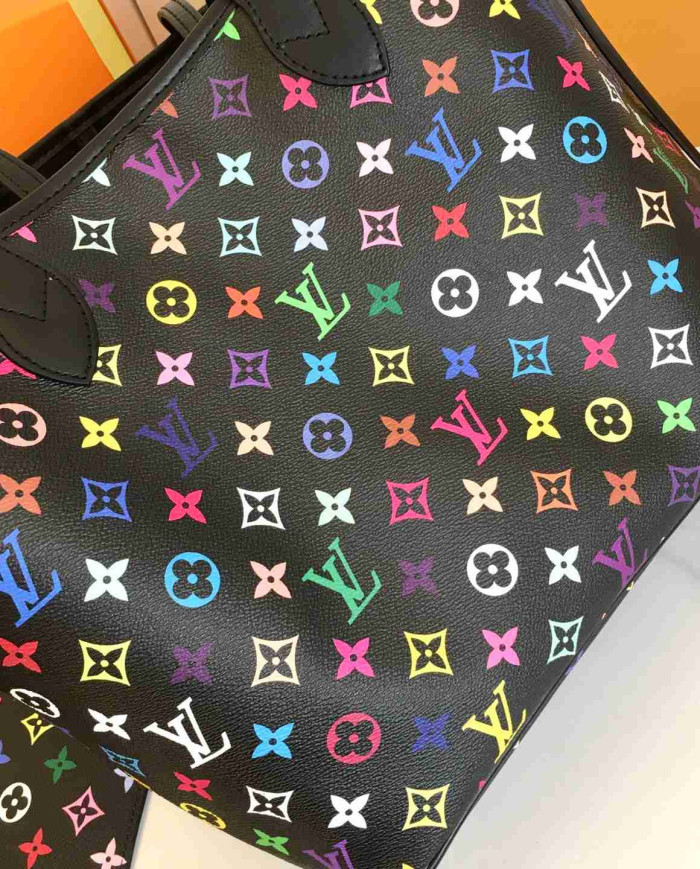 LV Printed Tote Bag with Pouch
