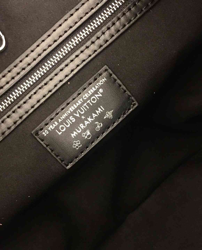 LV Printed Tote Bag with Pouch