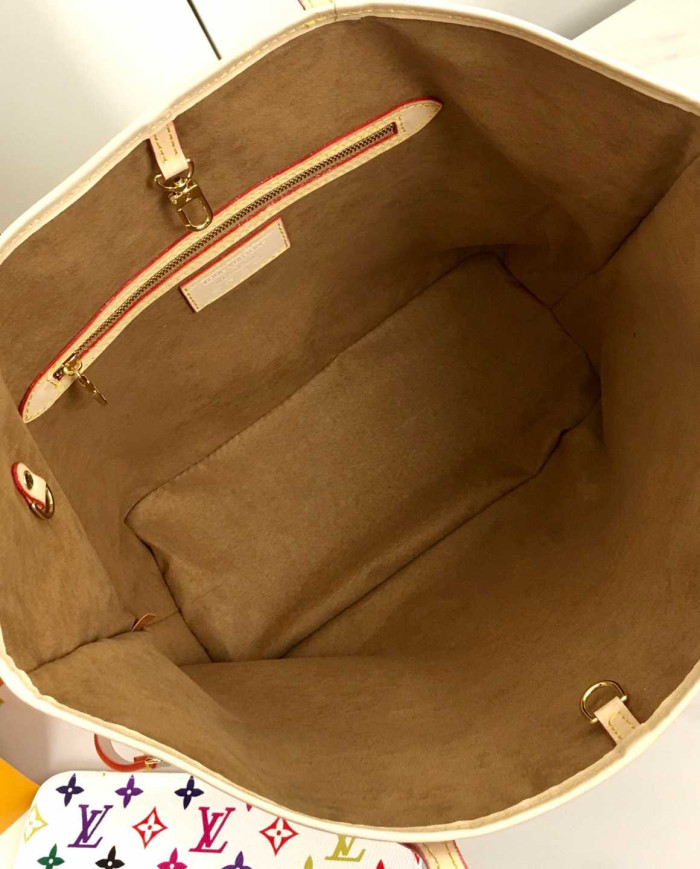 LV Printed Tote Bag with Pouch