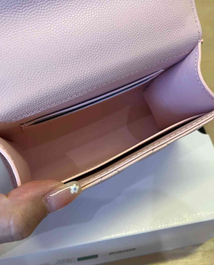 Chanel Quilted Top Handle Chain Bag