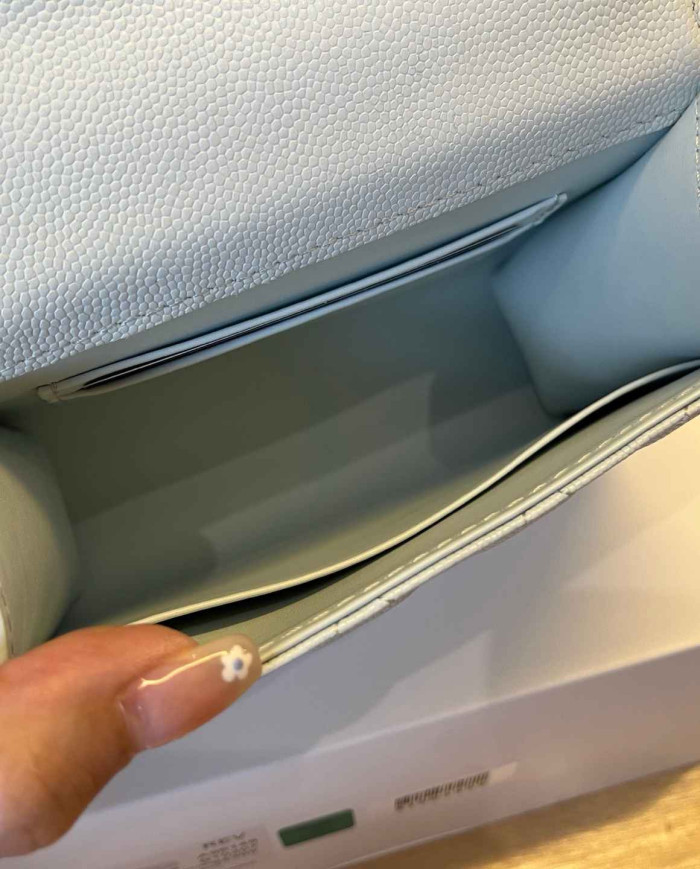 Chanel Quilted Top Handle Chain Bag